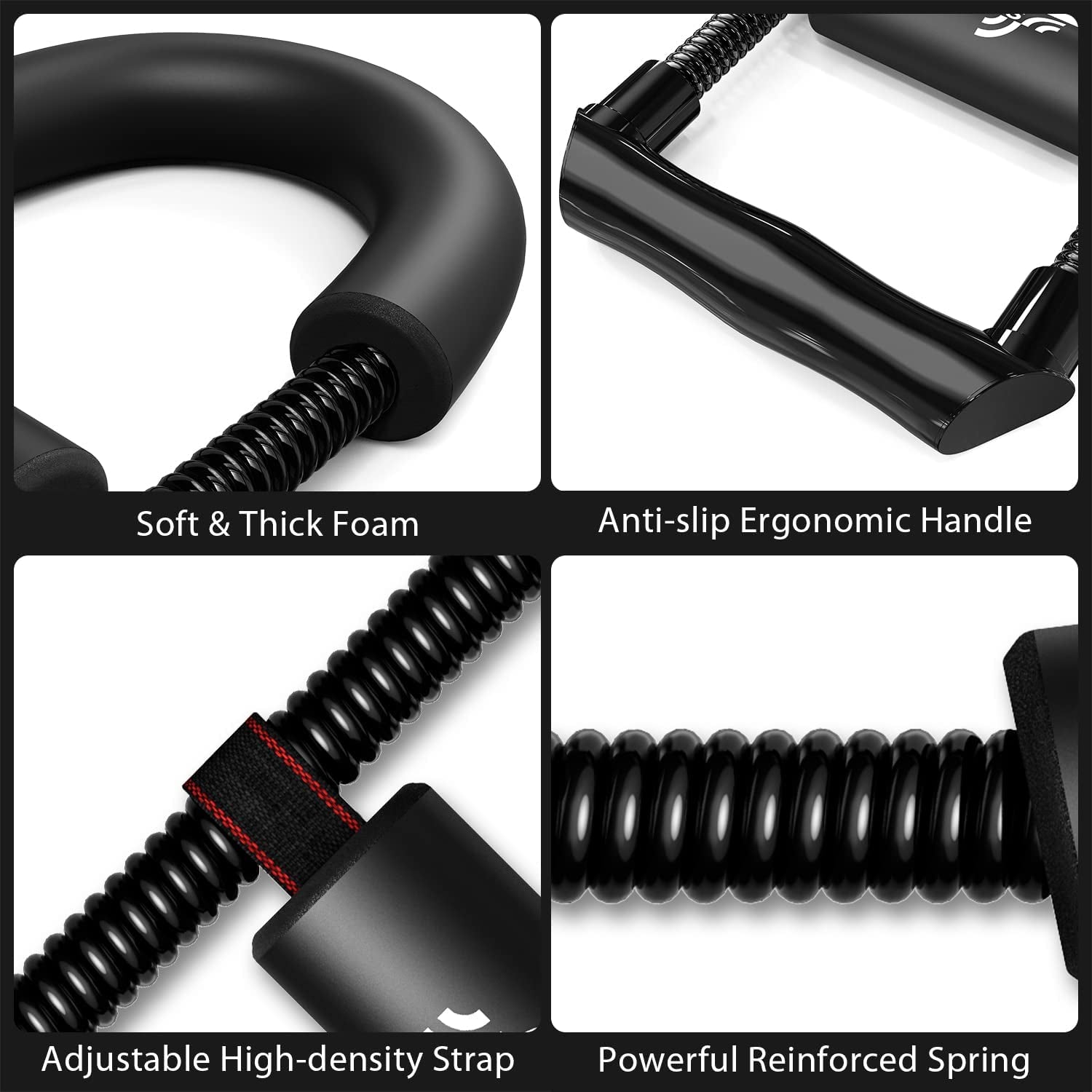 Adjustable Tension Forearm and Wrist Strengthener - Hand Grip Developer for Enhanced Strength Training at Home or Gym