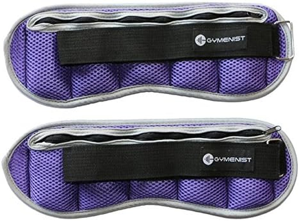 Adjustable Ankle and Wrist Weights - Set of Two with Customizable Weight Options