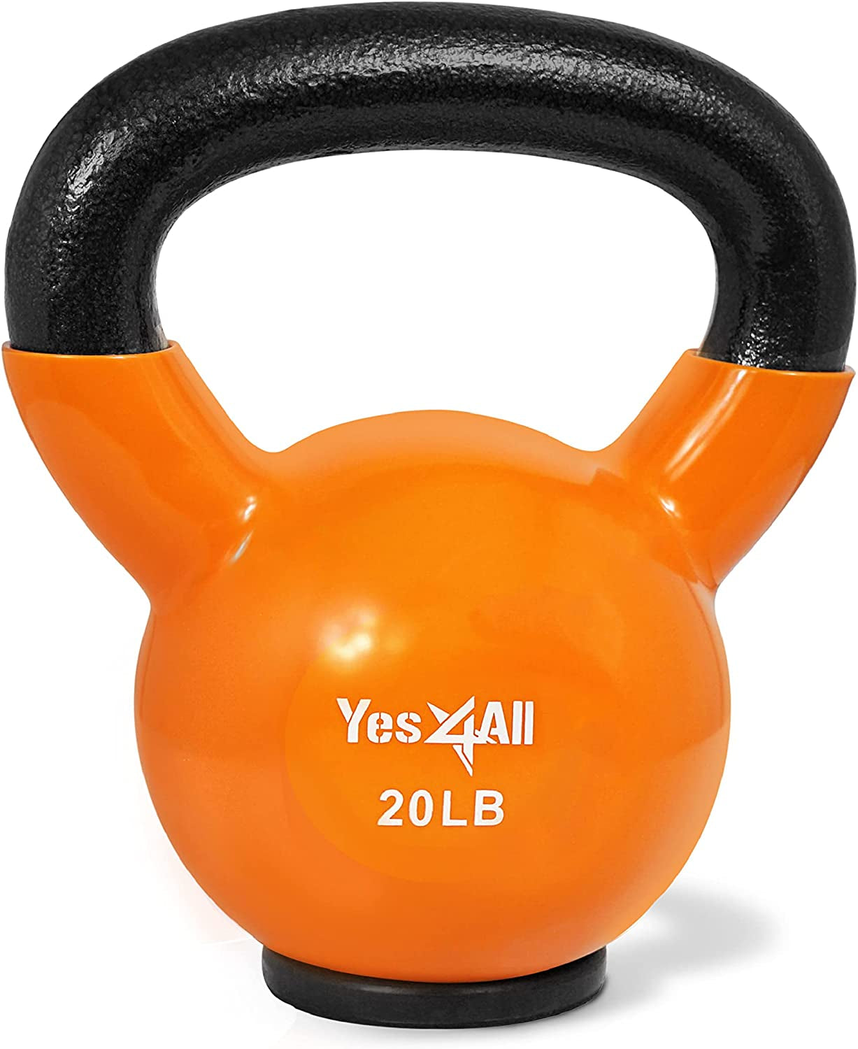 Rubber Base Kettlebell Set for Women - Strength Training Weights (10-65 lbs)