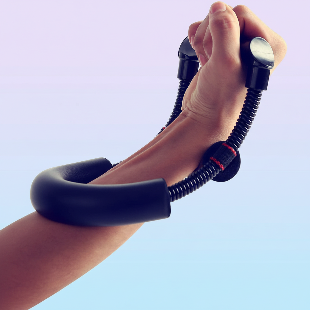 Forearm and Wrist Strengthener with lighter background